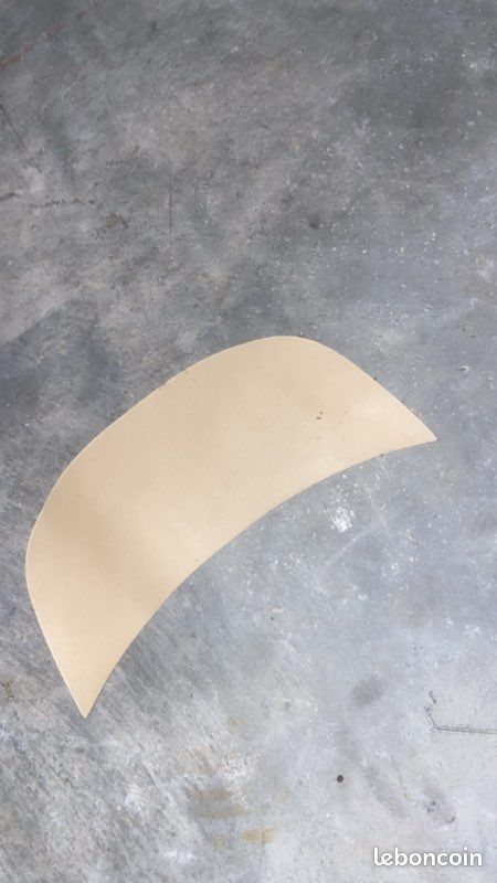 Autocollant/stickers garde boue avant YAMAHA PW 50 (image 2)