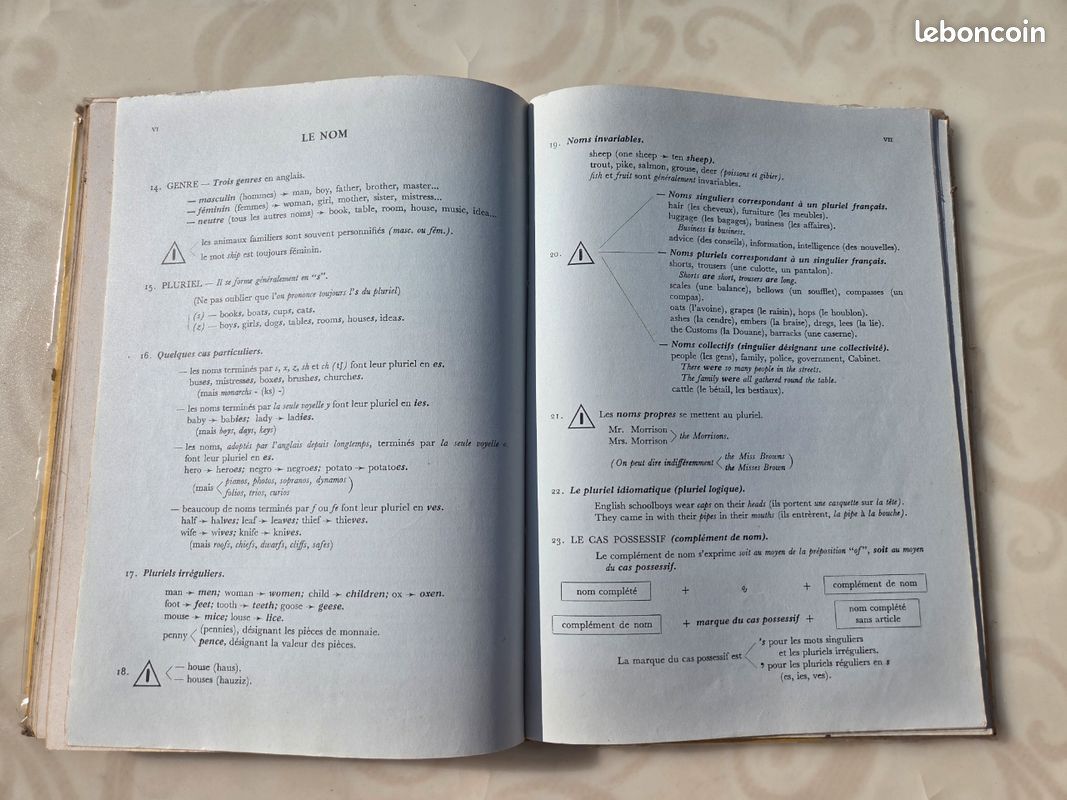 Un vieux livres l Anglais (image 6)