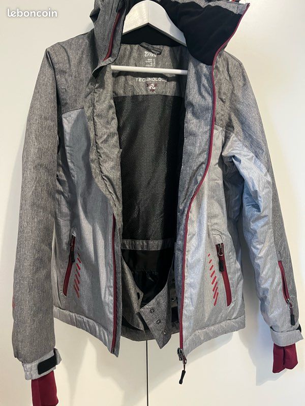 Manteau imperméable homme - NH 550 gris - Gris Carbone - Quechua