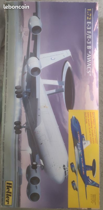 Maquette 1/72 E3F Awacs " 50 ans de l Otan" (image 1)