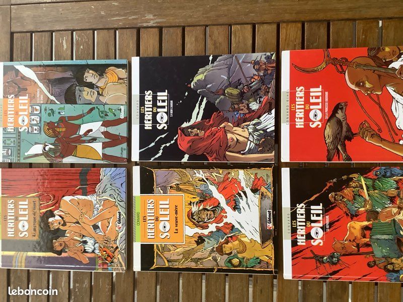Série BD les héritiers du soleil (image 2)