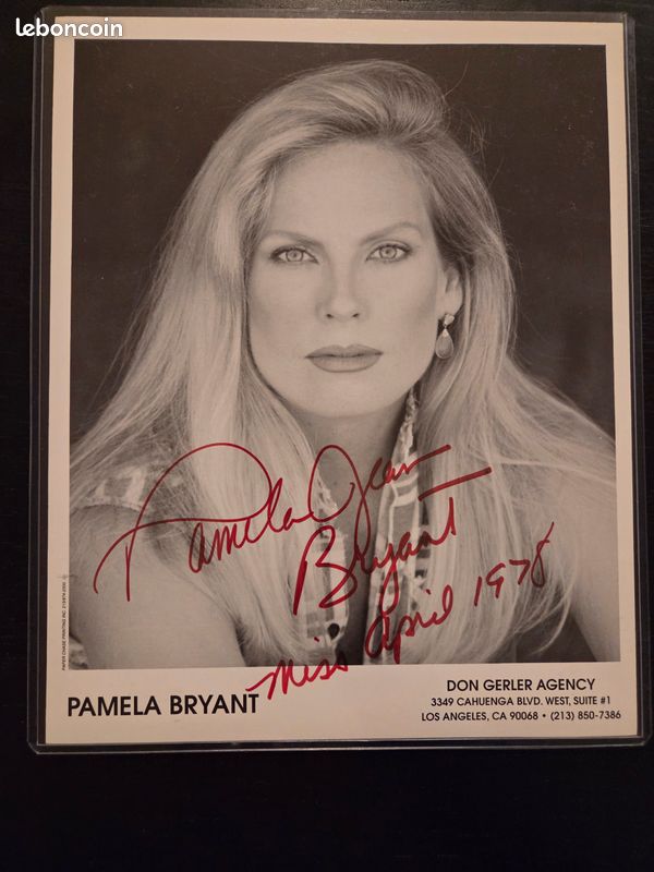 Pamela Bryant - Playboy - Miss April 1978 - Photo Autographe (image 1)