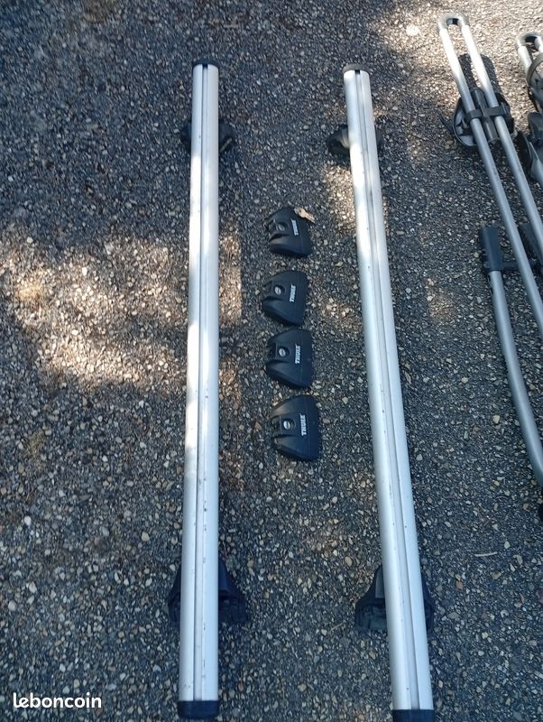 Lot barres de toit + porte vélos (image 2)