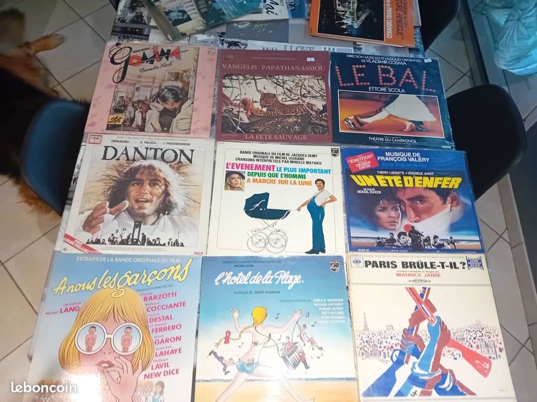 Bo bof films francais et etrangers 2 33 tours a l unite (image 3)
