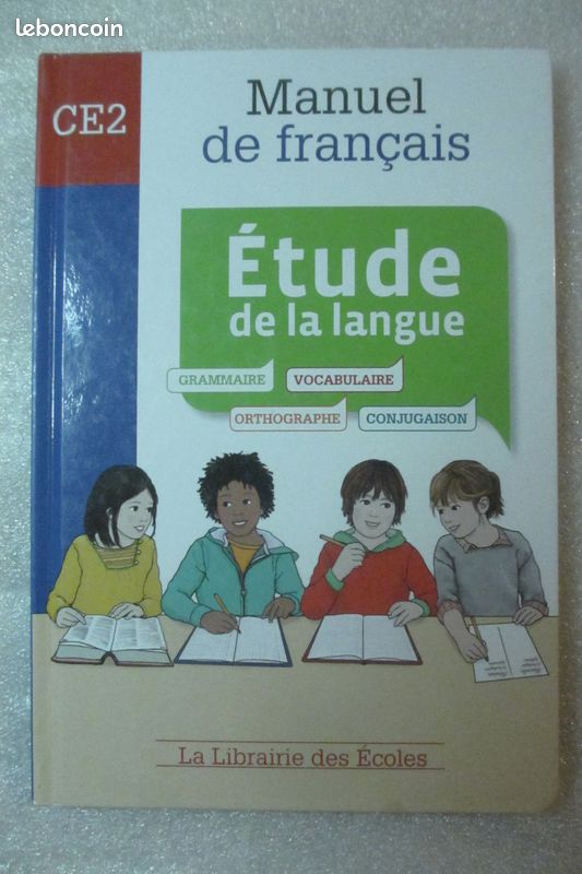 Manuel de français étude de la langue CE2 - La librairie des écoles (image 1)