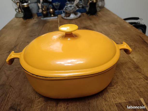 Casserole cocotte en fonte émaillée Le Creuset 14 vintage | Selency