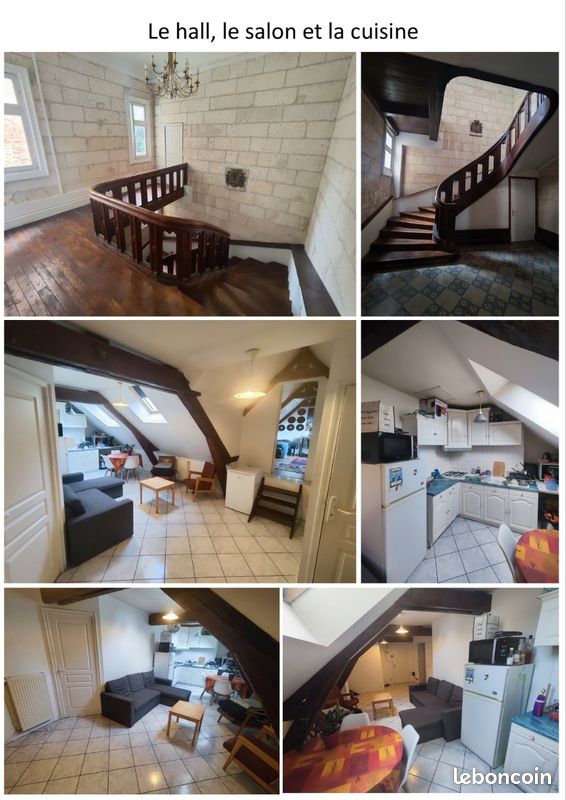 Appartement 3 pièces 60 m² · à Poitiers · 60 m² · 310 €