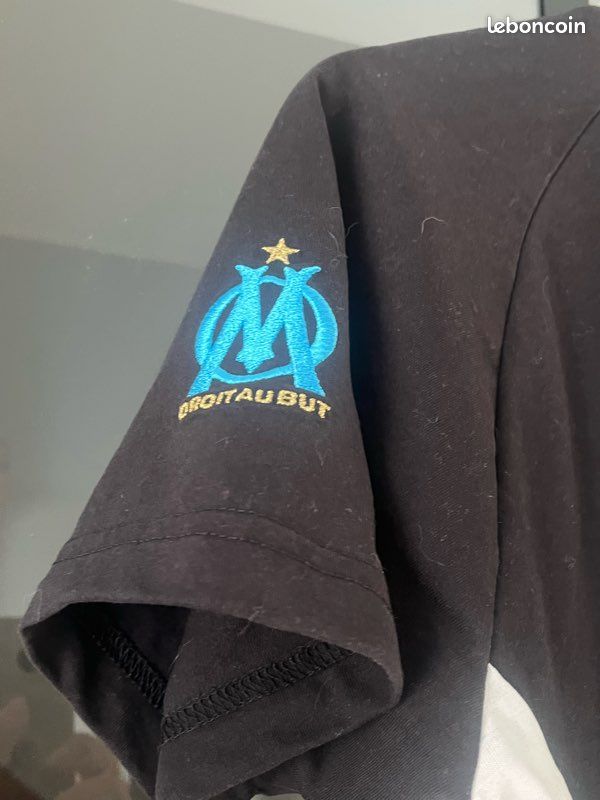 T-Shirt Puma Olympique de Marseille Noir & Blanc – Taille S (image 5)