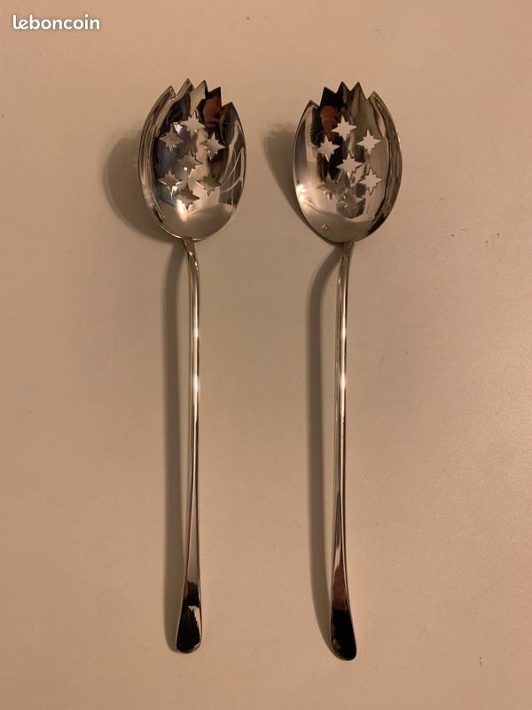 Cuillères de service en métal argenté (image 1)