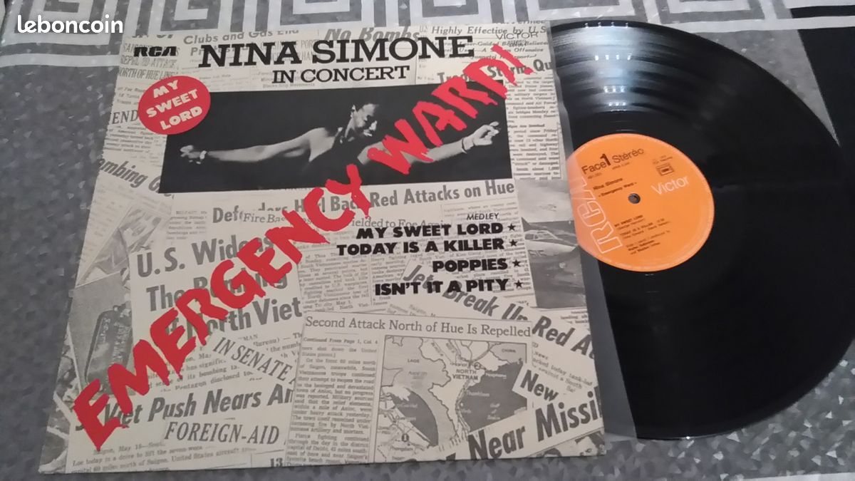 Vinyle Jazz Nina Simone "Emergency Ward" (image 1)
