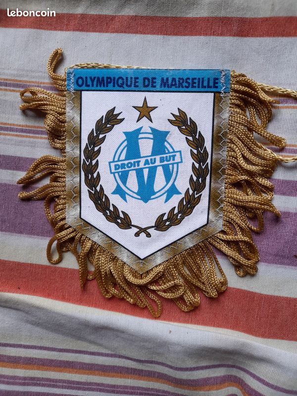 Fanion OM Marseille Vs Chelsea – Coupe D'Europe 1999-2000 – Ancien