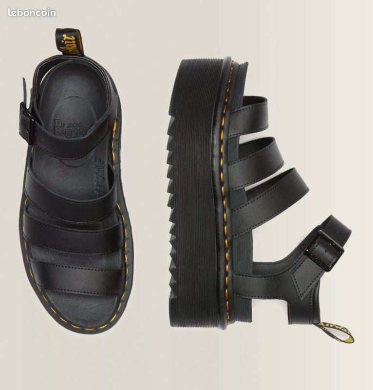 Sandale plate-forme doc Martens (image 3)