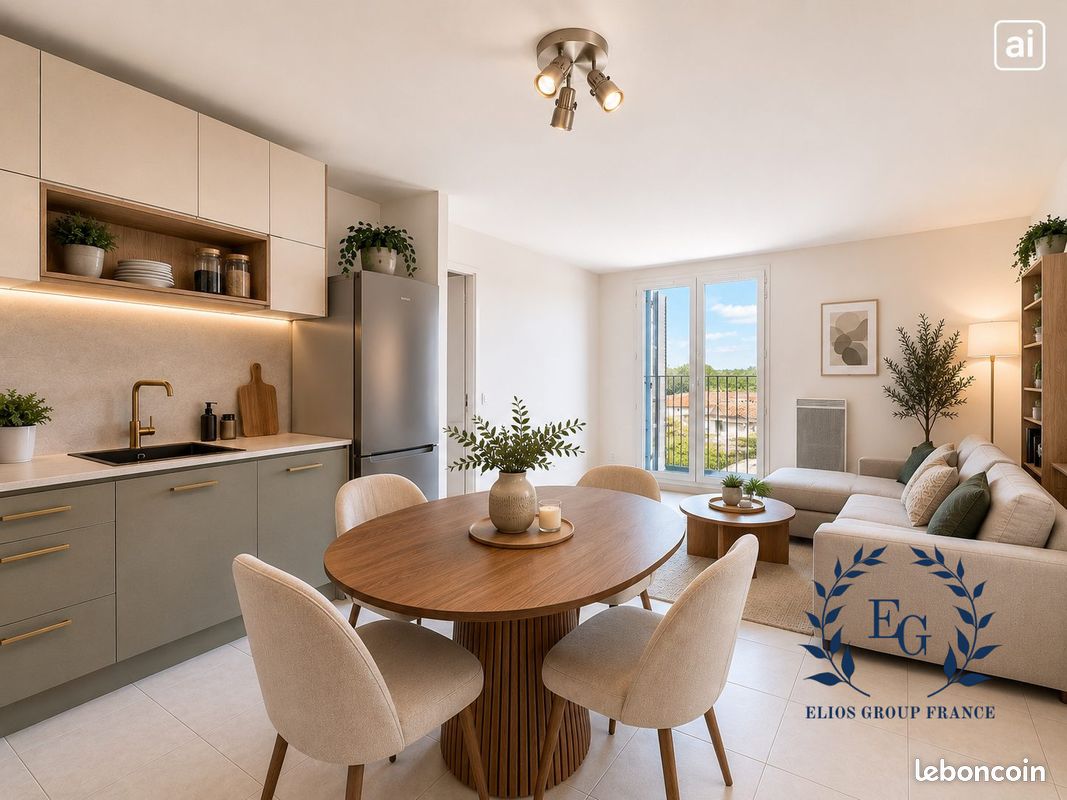 Appartement 3 pièces 63 m² · à Montpellier · 63 m² · 264 000 €