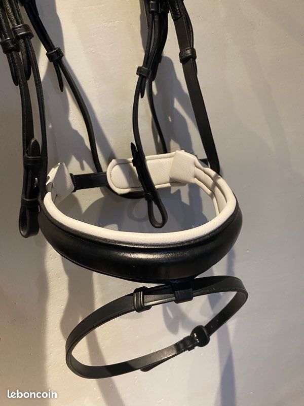 Bridon ANKY Comfort Anatomique Noir/Blanc (image 2)