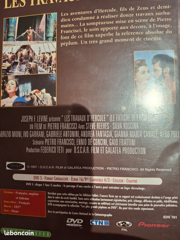 DVD Les Travaux d'Hercule (image 2)