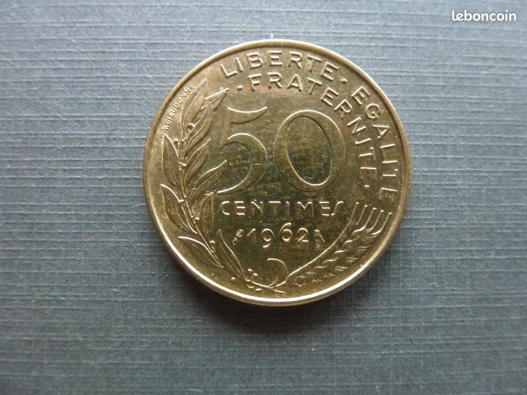 50 Centimes 1962 (image 1)