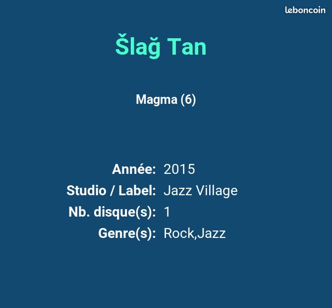 Šlağ Tanƶ - Magma (6) (image 2)