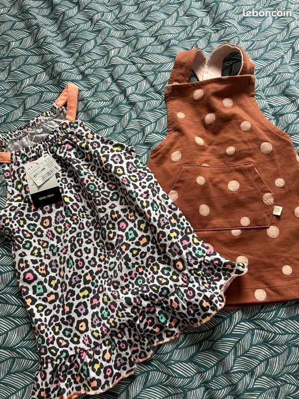 Robe Bébé Fille NEXT Taille 12-18 Mois - Neuf Avec étiquette - Thème Vacances