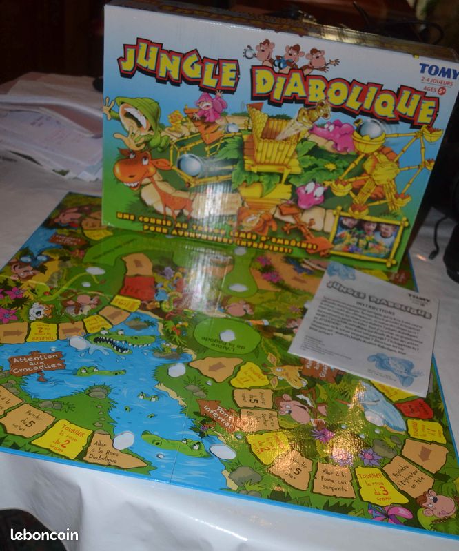 Jeu de société Jungle diabolique TOMY (image 4)