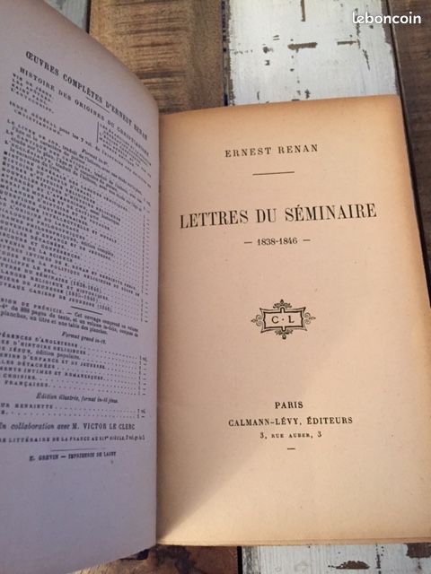 Beau livre : Ernest Renan (image 3)