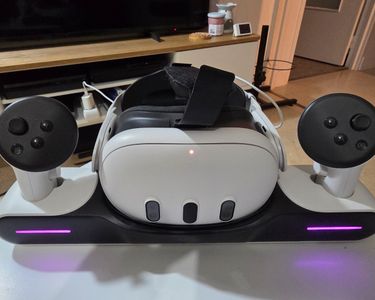 Casque Oculus Quest 2 (128 Go) - Méta Pack VR Réalité Virtuelle Blanc - Occasion Bon état