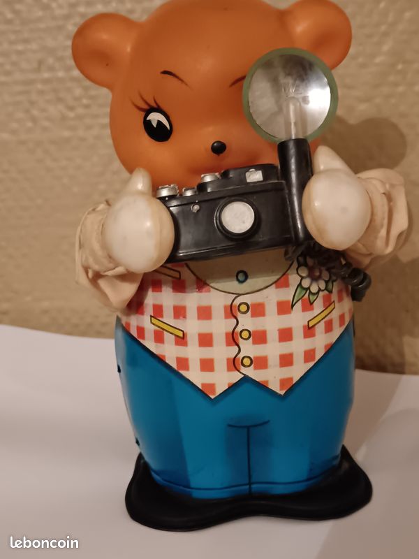Jouet ancien mécanique - France
