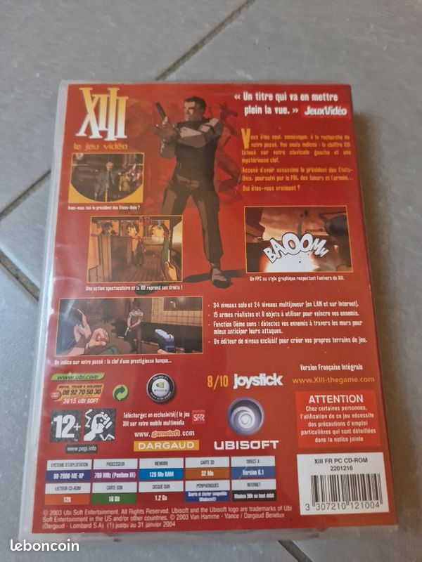 Jeux XIII PC cd-rom (image 1)