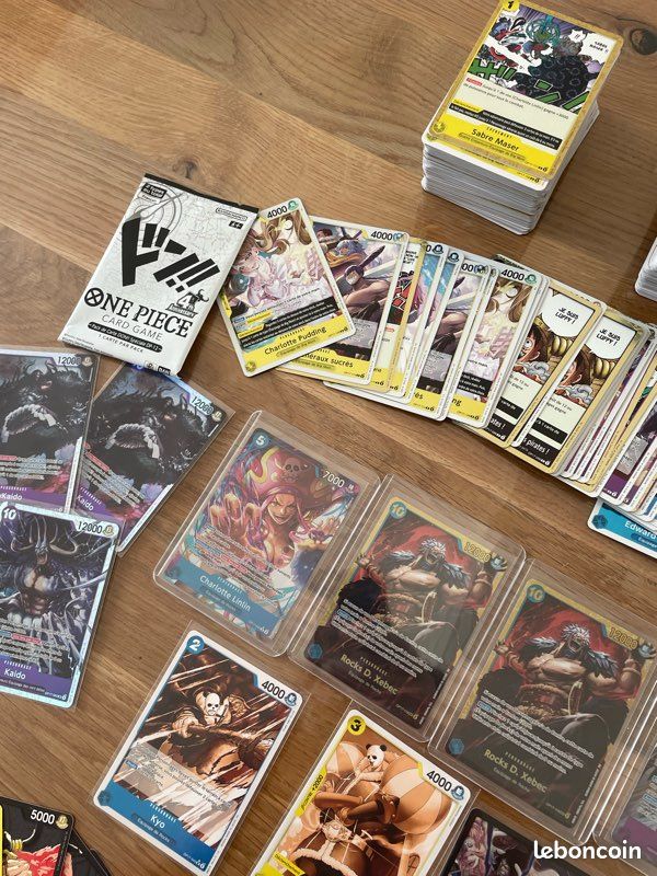 Lot de plus de 600 cartes One Piece fr op17 (image 8)