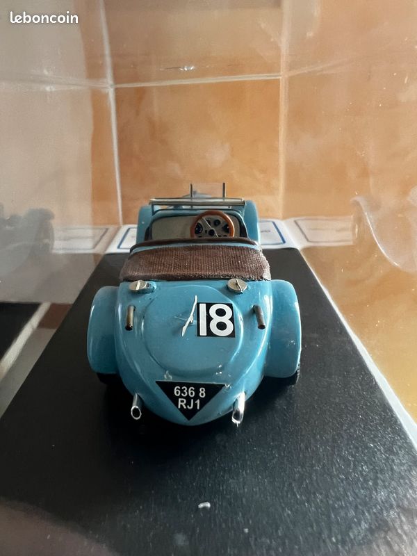 Miniature Riley RMA #36 - 24 Heures Du Mans 1949 - GCAM 1/43 - Édition Limitée