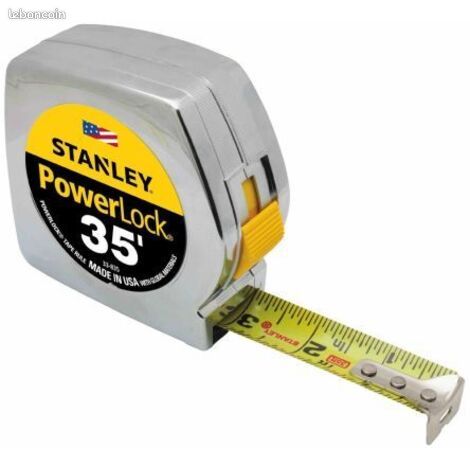 Stanley PowerLock Mètre Ruban 5m 25mm Blade Armor (image 2)