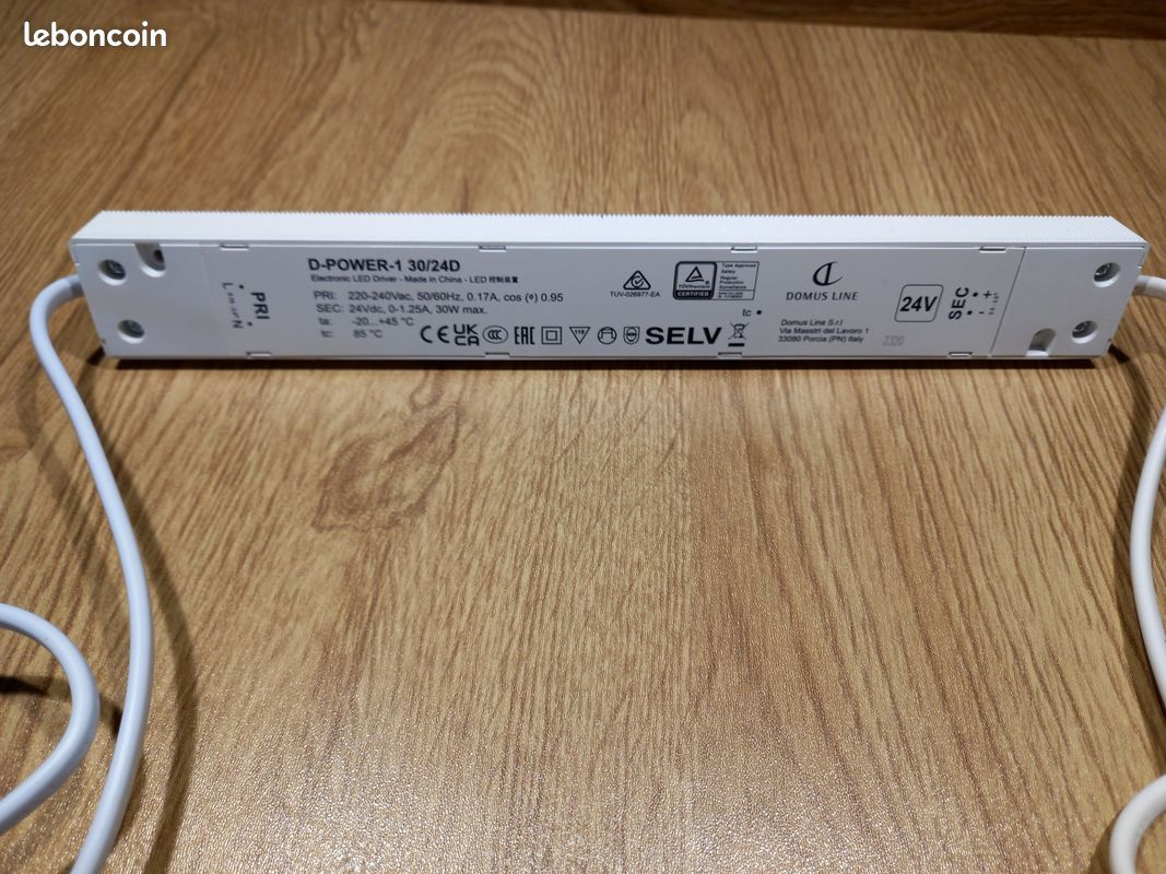 Convertisseur 220V/24V continu-30W pour LED (image 2)