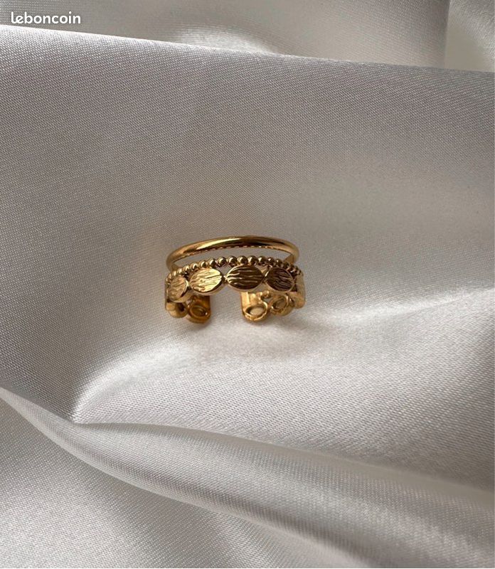 Bague en acier inoxydable ajustable (image 1)