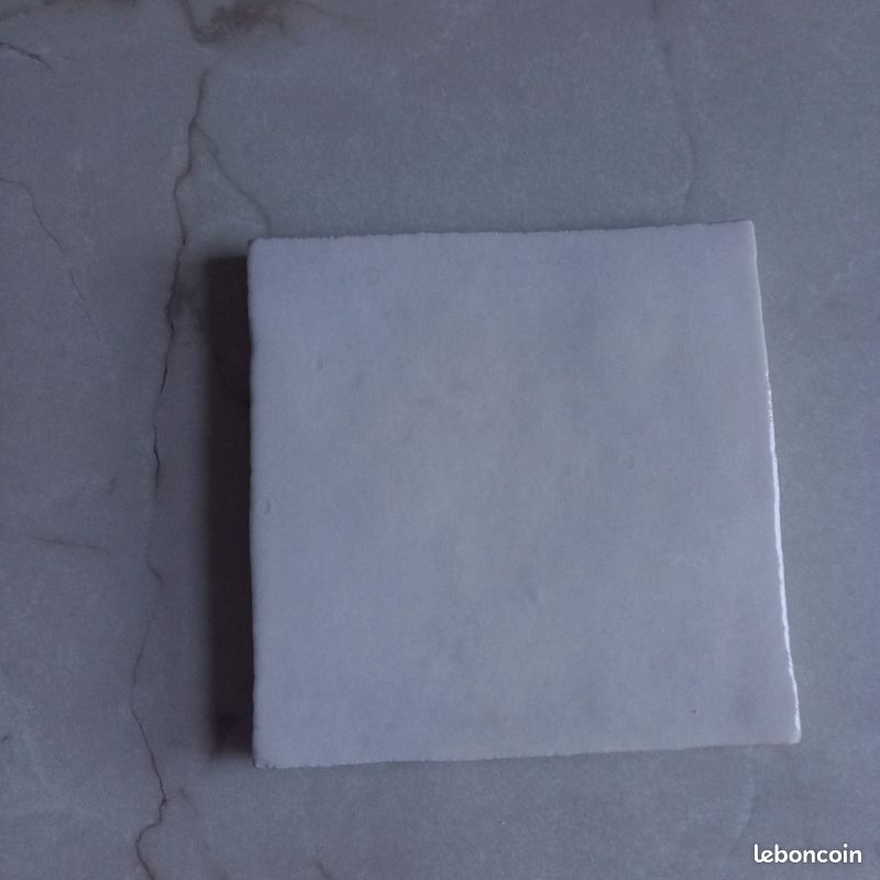Carreaux blancs 10*10×1cm (image 1)