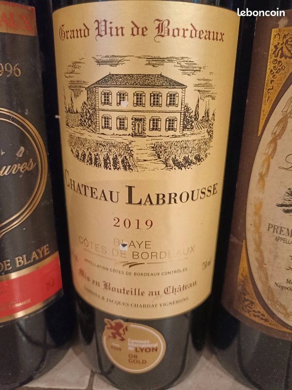 Lot 6 3 bouteilles de Côtes Blaye (image 3)