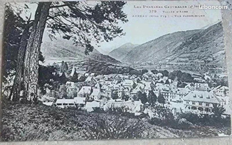 Fileuse - Carte postale ancienne et vue d'Hier et Aujourd'hui