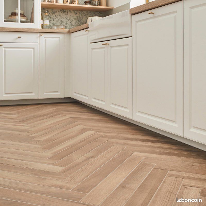 Carrelage imitation parquet 10m2 (image 1)