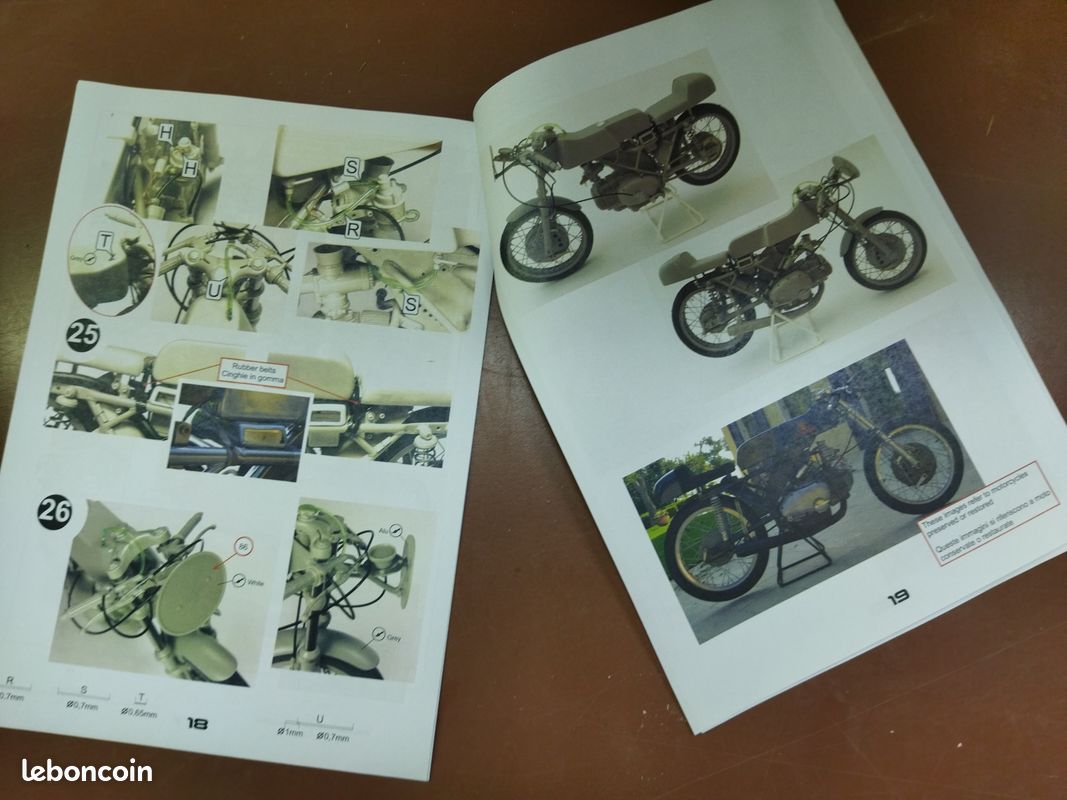 Maquette moto Brach Model 1 /12eme (image 3)