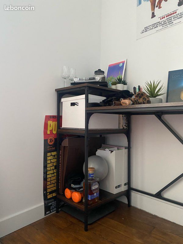 Bureau en bois style mid century modern (image 2)
