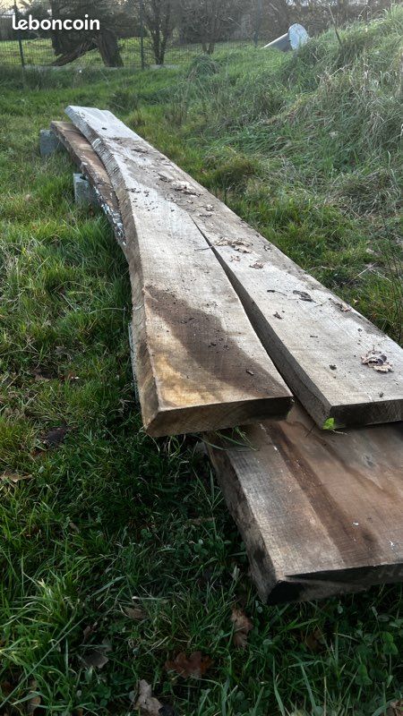 Plateau bois, 5 cm d’épaisseur 4 m de long (image 1)