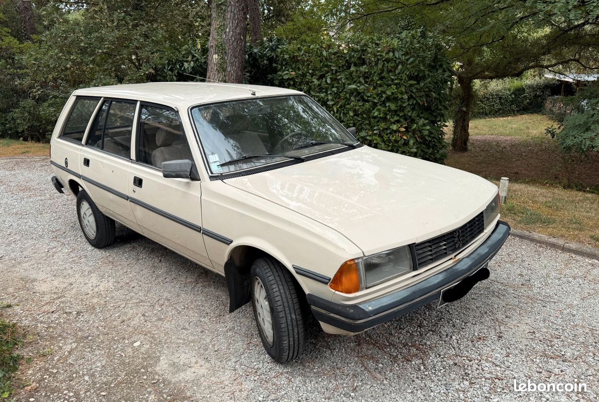 Peugeot 305 Break SR essence – 1984 – 83 665 km – CT OK (image 1)