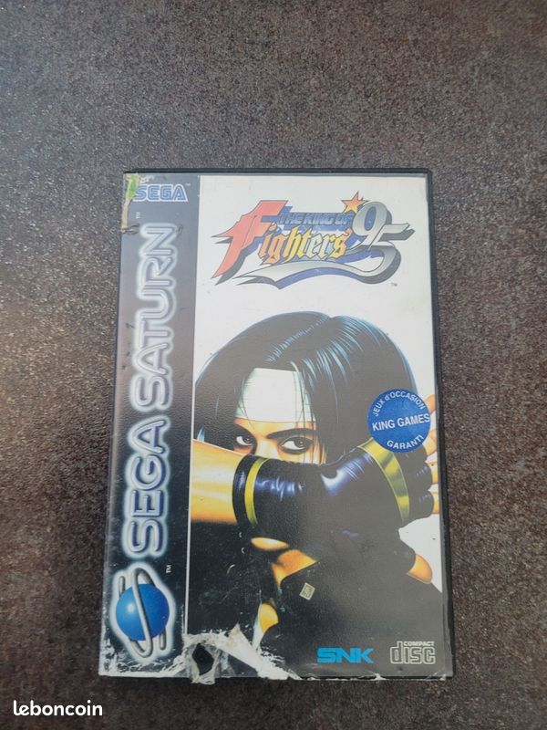 The King of Fighters 95 BIG BOX Sega Saturn Game PAL & Memory RAM - COMPLETE