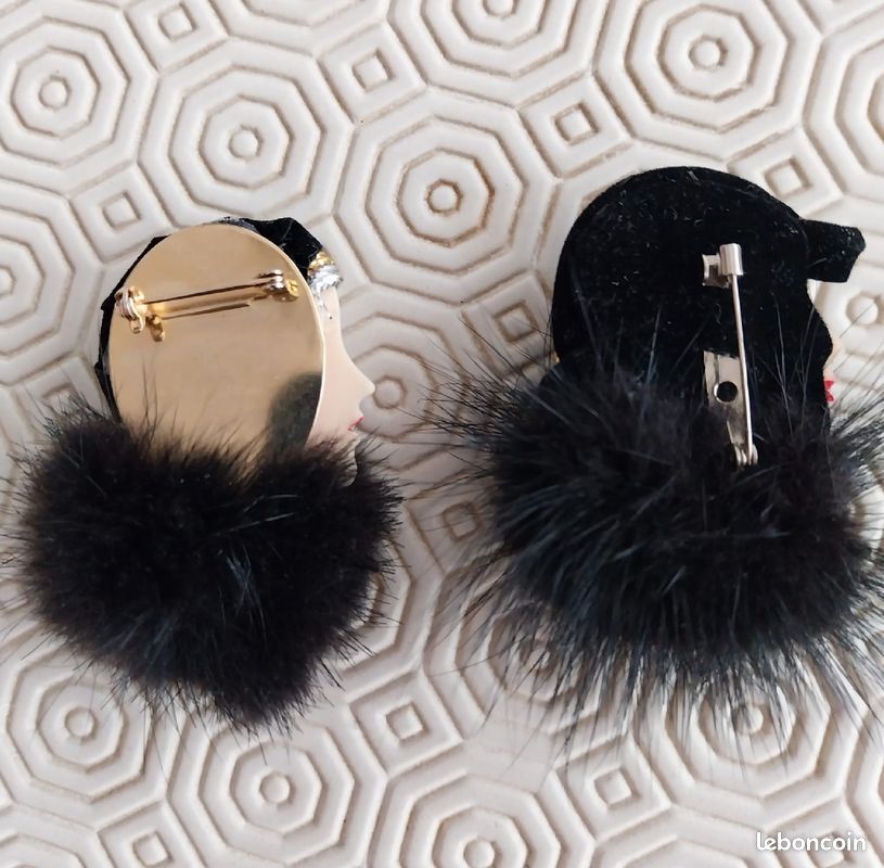 Lot de 2 broches (image 2)