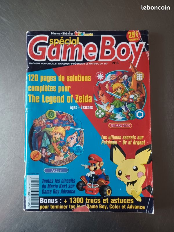 Hors-Série Kids' Mania N°24 – Soluces Pokémon Donjon Mystère Sur DS Et GameBoy Advance (État Correct)