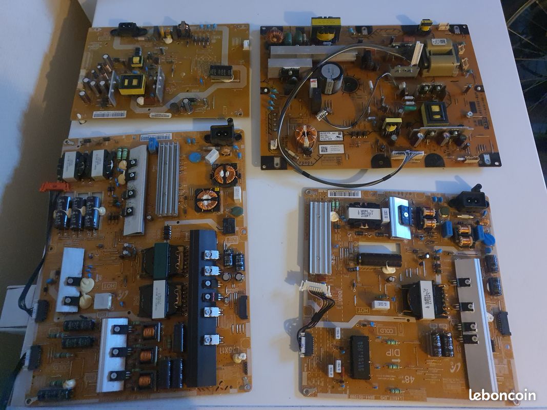 Cartes et pièces pour TV Samsung Sony Philips Toshiba, cartes graphique, T-con et alimentation (image 10)