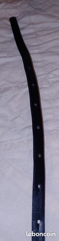 Ceinture noire boucle "noeud papillon" (image 2)