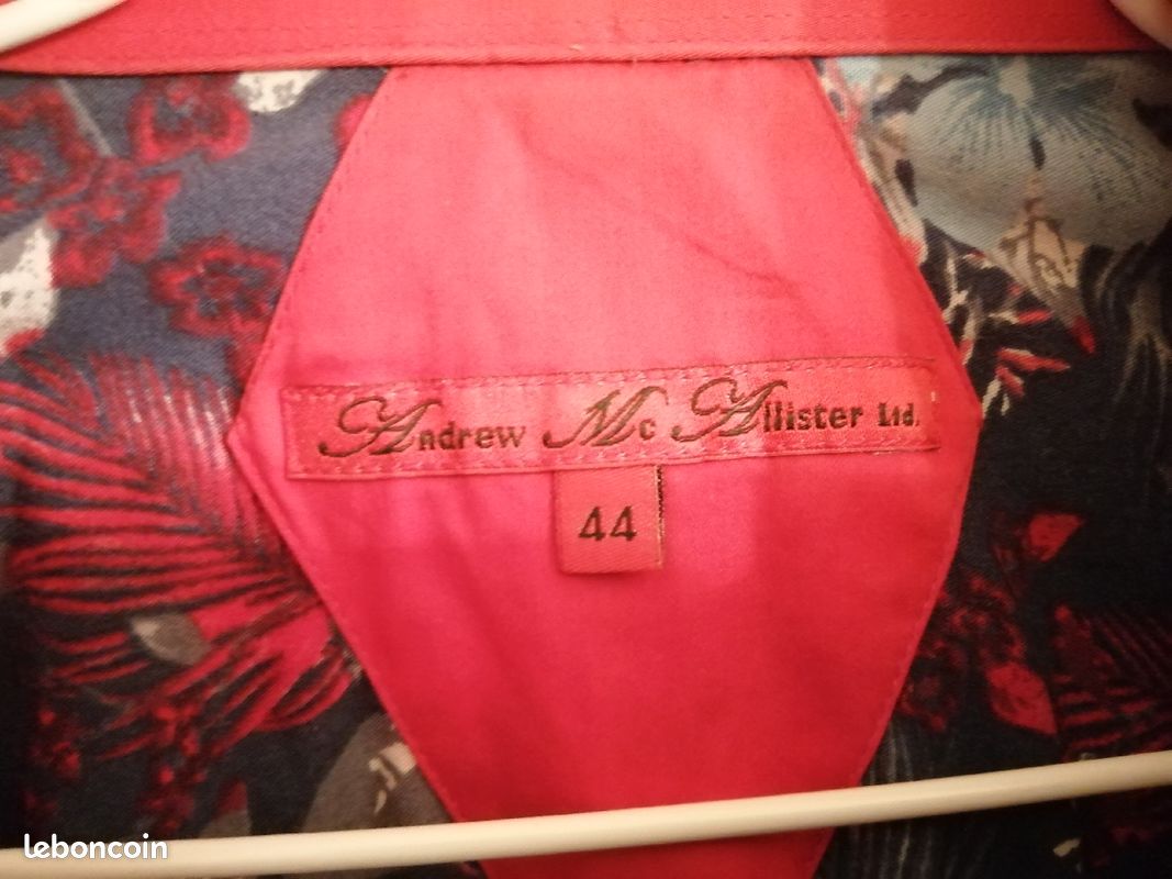 Chemisier fleuri, femme, taille 44 (image 3)