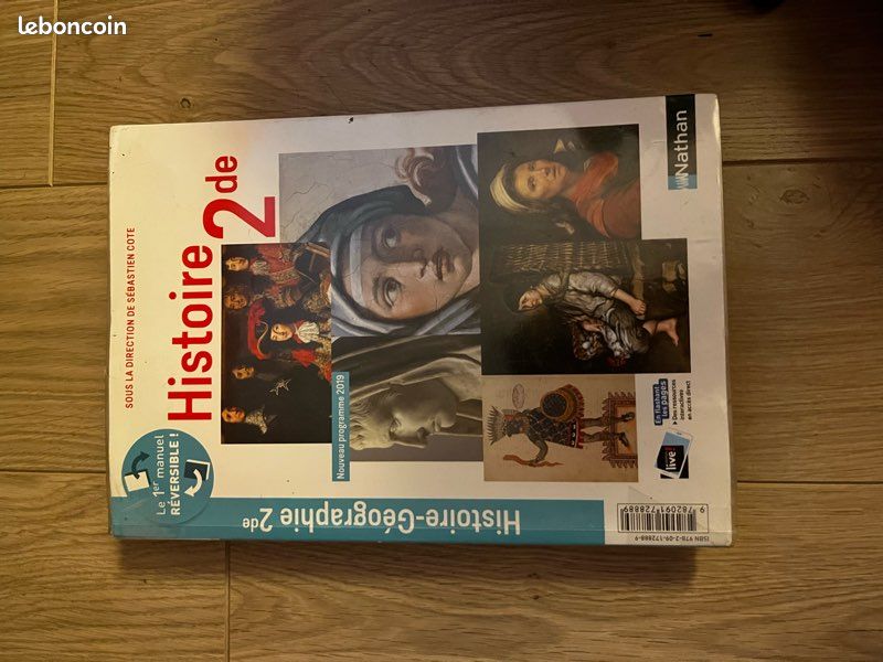 Histoire-Géographie 2de - Cote/Janin (Manuel réversible) édition Nathan 2019 (image 2)