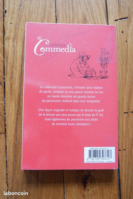 Livre "Le médecin malgré lui" Molière BD (image 2)