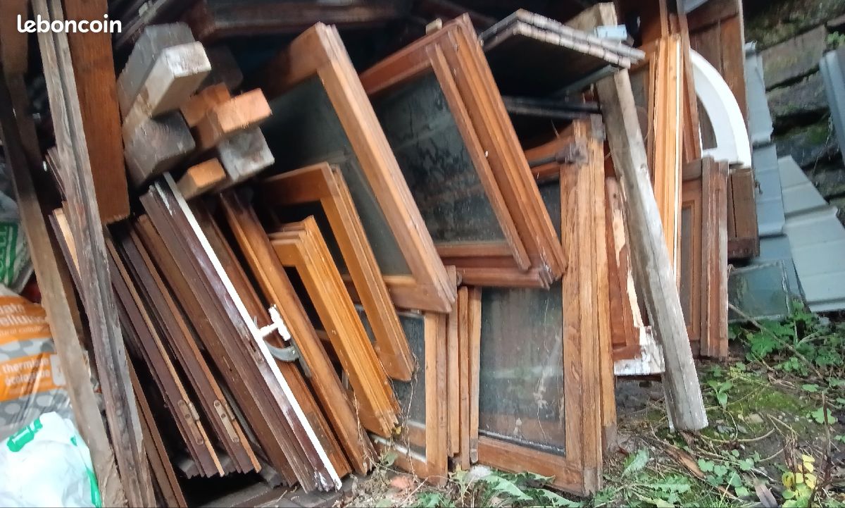 Fenêtres bois sans cadre (image 1)