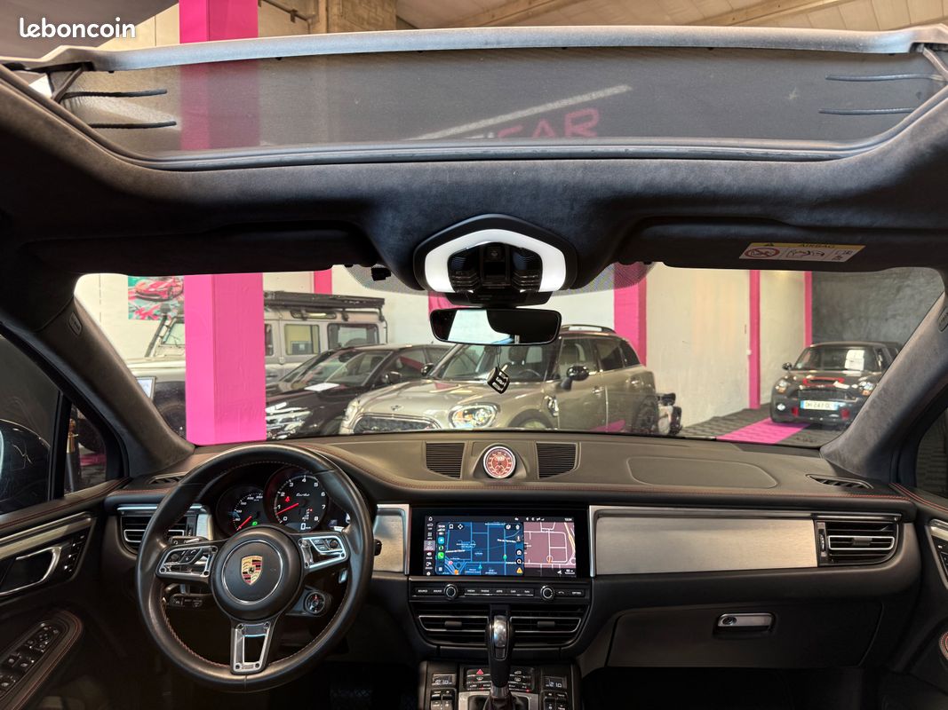 Porsche macan turbo 3.0 440ch pdk suivi porsche toit ouvrant cam 360 bose garantie 12mois fr malus payé (image 14)